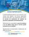 RECOLECCIÓN DE RESIDUOS: Debido a las condiciones climáticas el servicio se encuentra suspendido